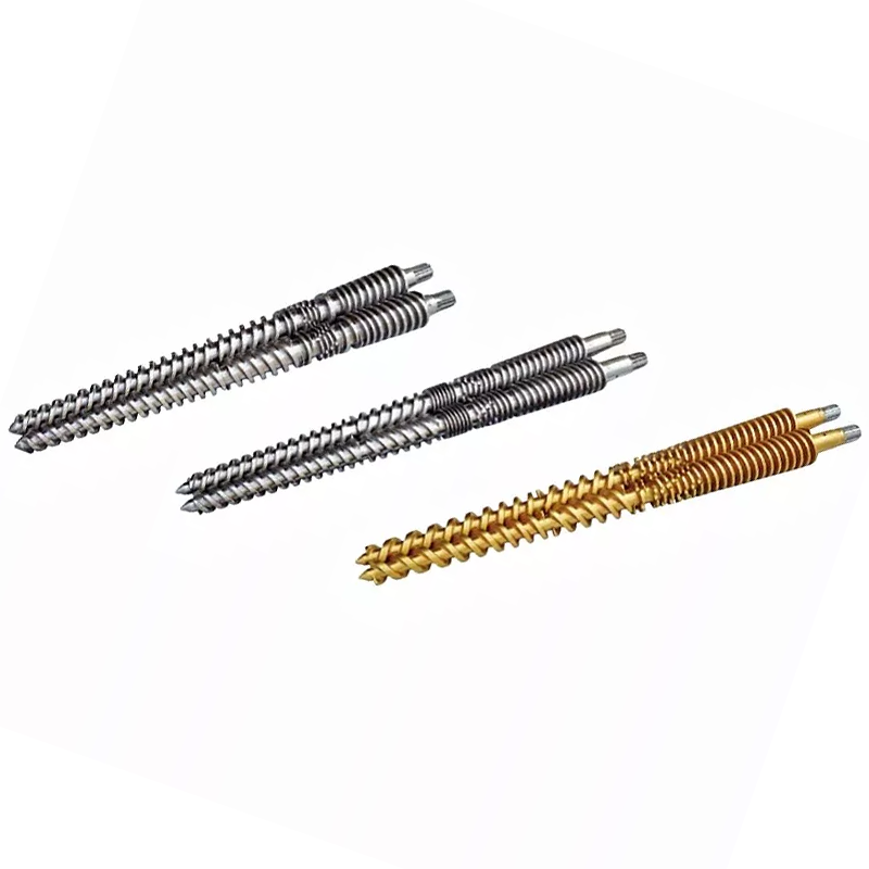 非噛み合い円錐二軸ねじ